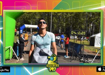 Los juninenses Moroni y Brandone se impusieron en el Triatlón XL