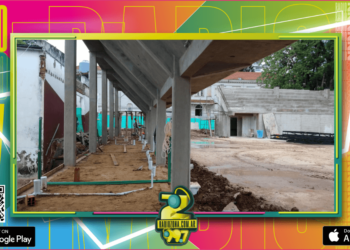 La obra de construcción del gimnasio en la Escuela Nº 16 de Concordia supera el 50 por ciento