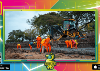 El Intendente Bravo recorrió la Obra de Defensa Costera