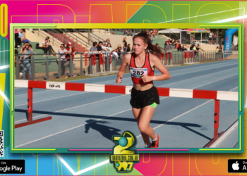 Dos jóvenes atletas concordiense en el gran prix sudamericano 2023