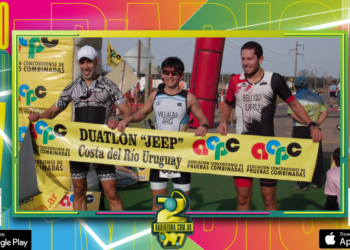 Villalba y Marsilli ganaron el duatlón de Colonia Ayuí
