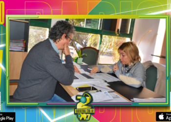 El Intendente Bravo en reunión con la Vocal de CAFESG por readecuación de ruta de acceso a Federación