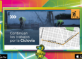 Comienza la construcción de ciclovías por avenida Gerardo Yoya mientras se inician las tareas preliminares en Chabrillón
