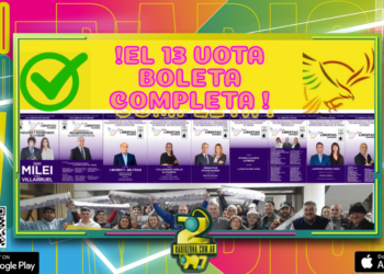 La militancia de Etchevehere pide Votar ¡Boleta Completa! hay que terminar con el oportunismo y meter la boleta del equipo de “Javier Milei” en la Urna