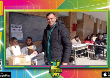 Votó Daniel Benítez en Puerto Yeruá: “festejamos estos 40 años de democracia con una muy buena participación ciudadana”