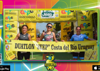 Los charrúas con récord de participación para el Duatlón Jeep