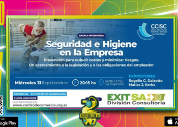 Seguridad e higiene en la empresa. Charla gratuita en el CCISC