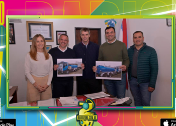 Importante convenio del municipio de Estancia Grande para el asfaltado en los Accesos a la localidad y la Entrega de un Camión Cisterna Cero Kilómetro