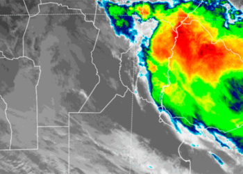 Cambió a amarillo la alerta por tormenta que rige para el norte entrerriano