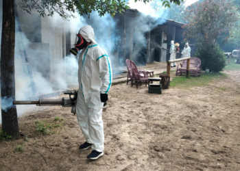 UDAAPA coordina desinfecciones masivas en centros de concentración de equinos ante la confirmación de cuadros de encefalomielitis equina en la zona centro del país