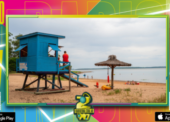 Comenzó la temporada de playas con guardias en la zona del lago de Salto Grande