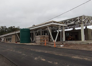 Con avances en edificios y nueva pista, la obra del aeropuerto de Concordia genera numerosos puestos de trabajo