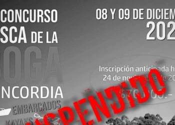 Suspendido: Concurso de Pesca de la Boga de diciembre