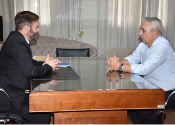 Azcué recibió al cónsul del Uruguay en Concordia