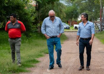 El Intendente Bravo recorrió y anunció la intervención en el Camping Las Palmeras