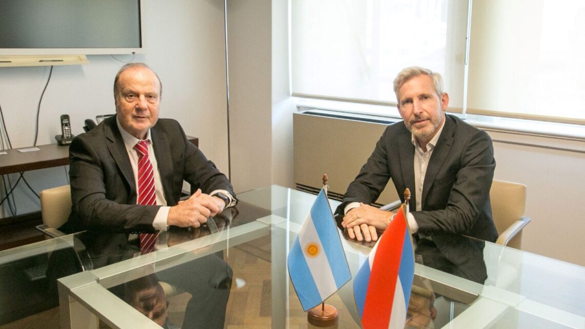 Frigerio se reunió con los funcionarios nacionales Guillermo Ferraro, Pablo Quirno y Diana Mondino