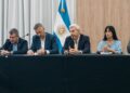 Frigerio encabezó la primera reunión de gabinete ampliado