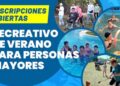 Recreativo de verano para adultos mayores