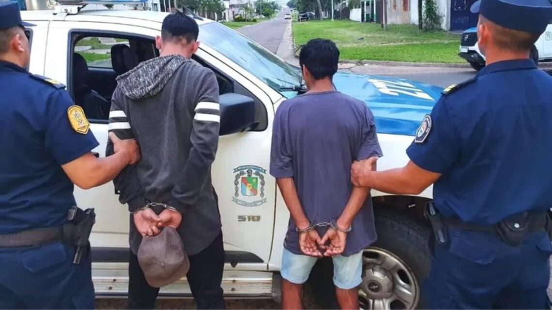 Asalto en modalidad motochorro y persecución policial