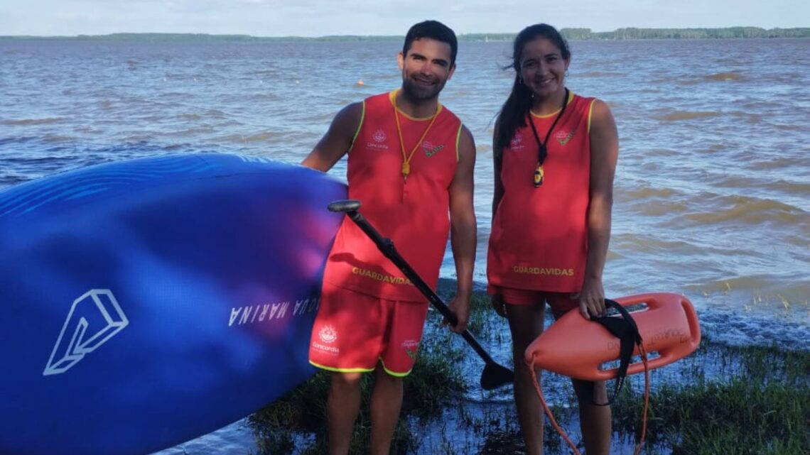 Oportuna intervención de los guardavidas evito un incidente de mayores consecuencias