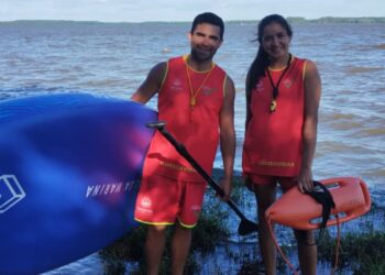 Oportuna intervención de los guardavidas evito un incidente de mayores consecuencias