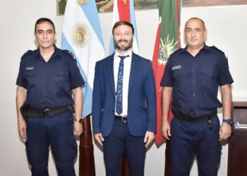 Azcué y el nuevo jefe de la policía “trabajarán en diferentes estrategias para garantizar que Concordia sea una ciudad segura y ordenada”