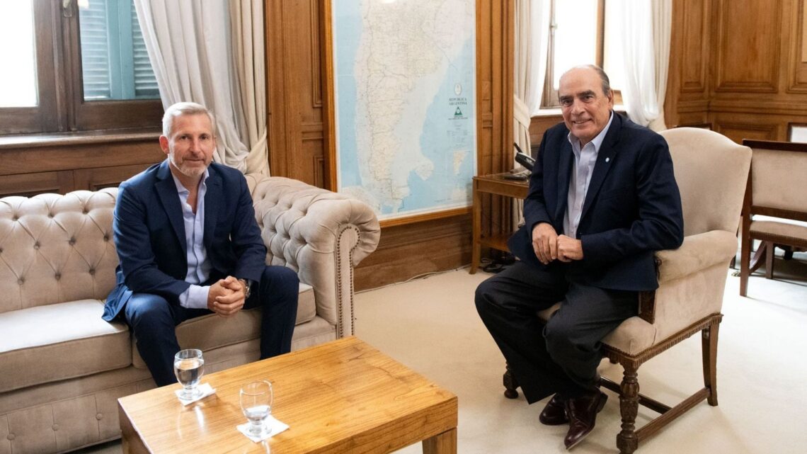 Frigerio planteó en Nación el reclamo de las provincias para destrabar el debate de la Ley Bases