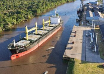 El primer embarque del año en los puertos entrerrianos genera más de 400 puestos de trabajo directo