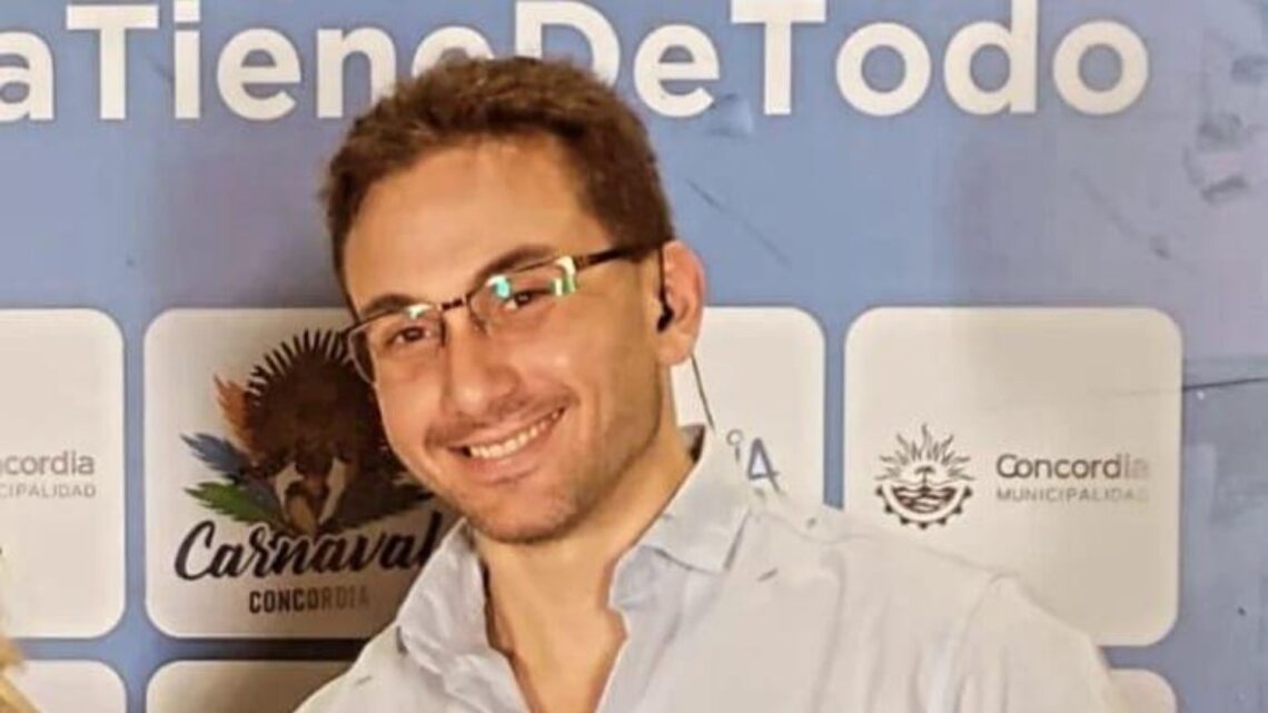 Matías Hojman es la nueva voz del Carnaval de Concordia