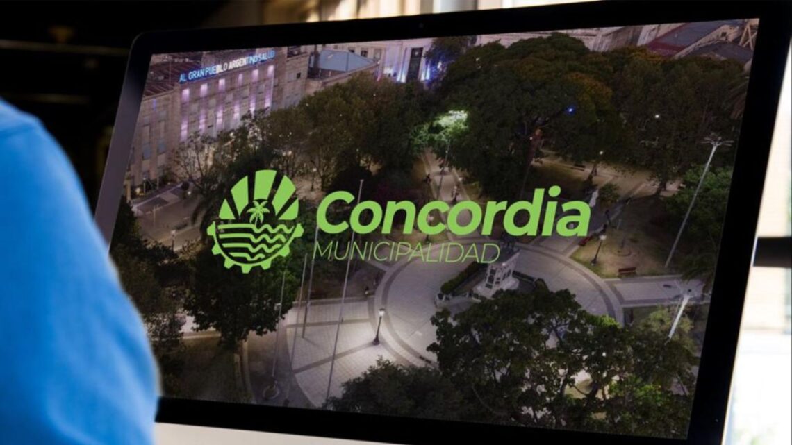 La ciudad de concordia tiene nueva marca de gobierno