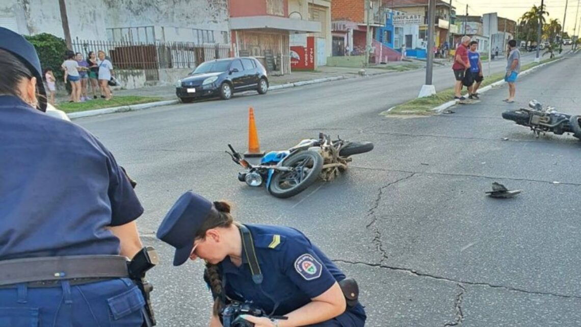 Falleció la mujer embarazada que iba a bordo de una moto que había protagonizado un grave accidente en avenida San Lorenzo
