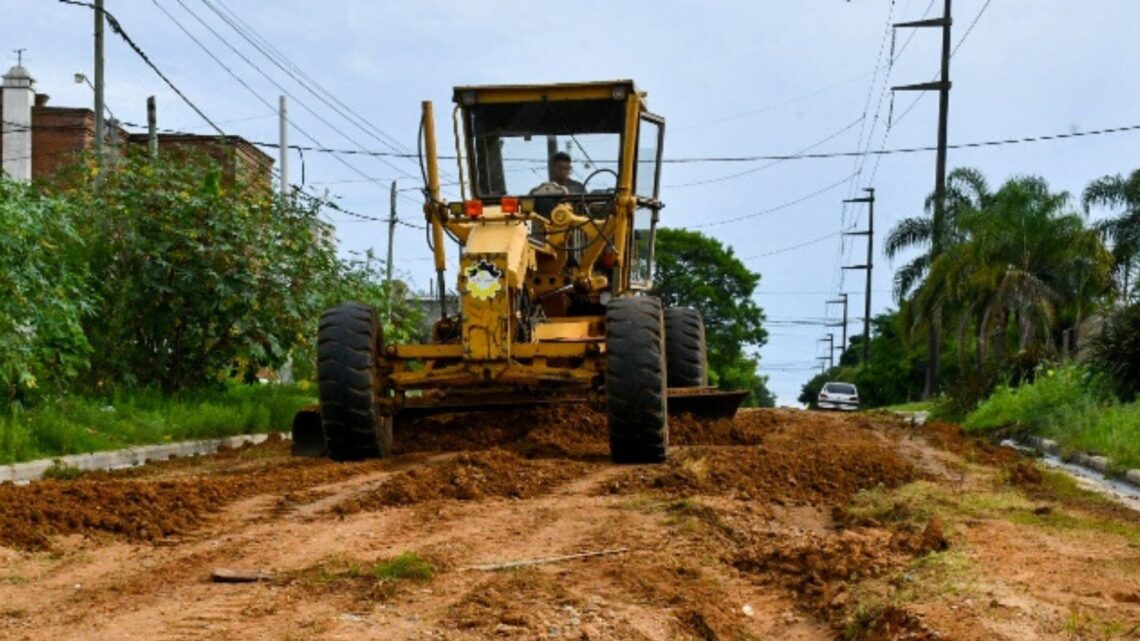 Mantenimiento de calles sin pavimentar