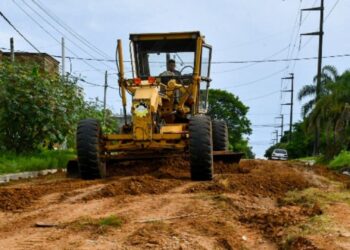 Mantenimiento de calles sin pavimentar