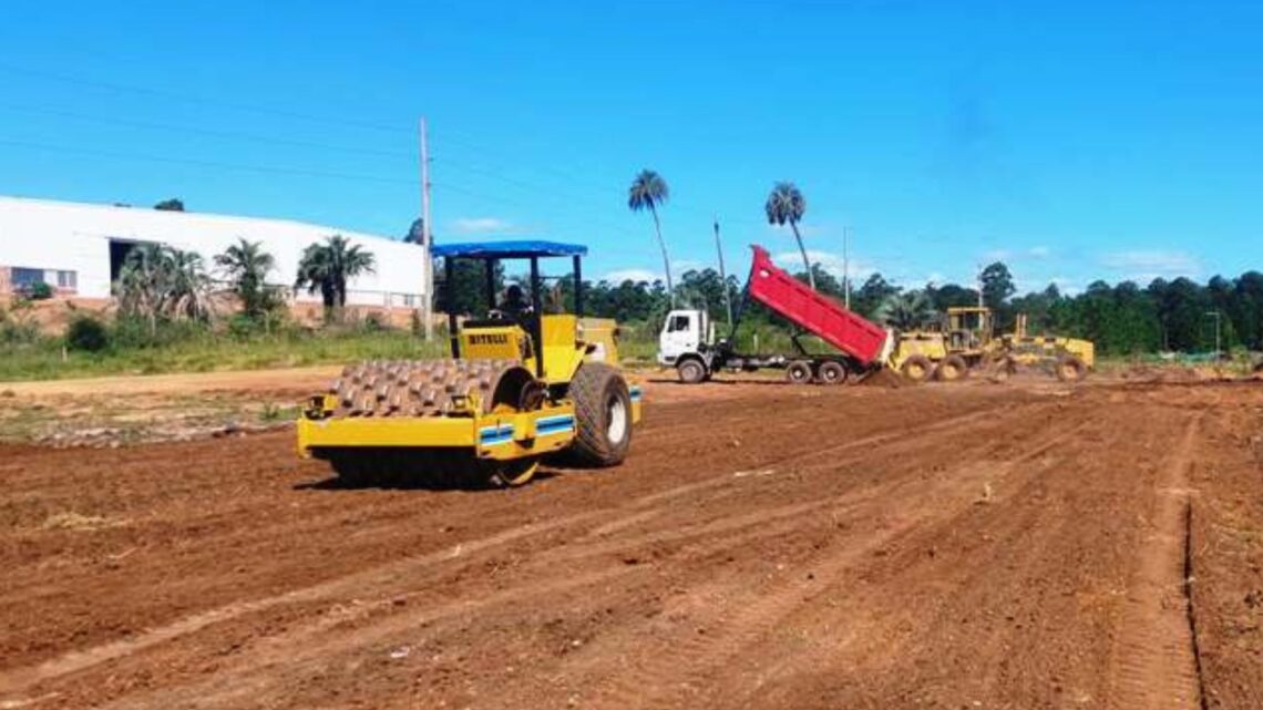 EMAPI: movimiento de suelos para la instalación de una nueva empresa