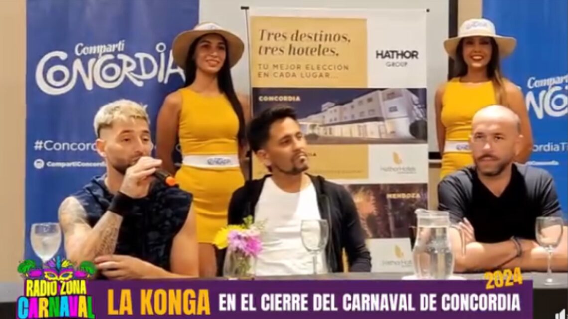 Concordia se prepara para disfrutar del show de la Konga