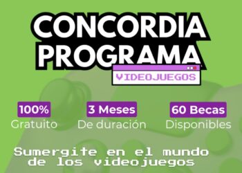 Becas de formación profesional para la ciudad: “Concordia Programa Videojuegos”