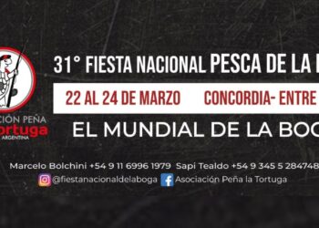 Pocos días para vivir la 31 ° Fiesta Nacional Pesca de la Boga