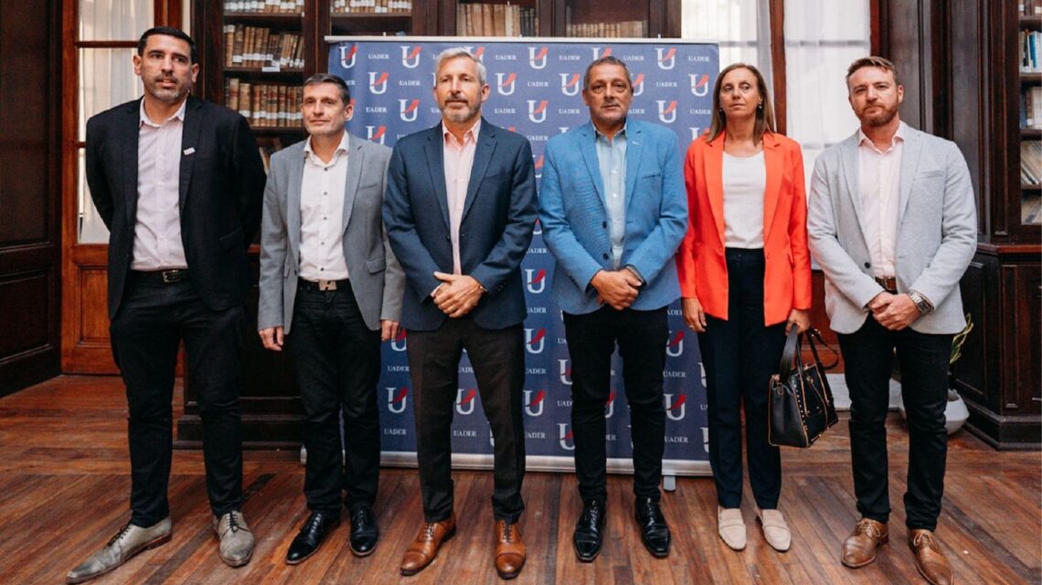 El gobernador les dio la bienvenida a los ingresantes de la Uader