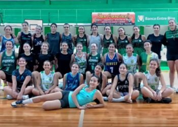 Primer entrenamiento de la preselección U15