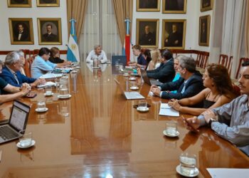 El gobernador repasó junto a Fregonese el Plan Educativo Provincial