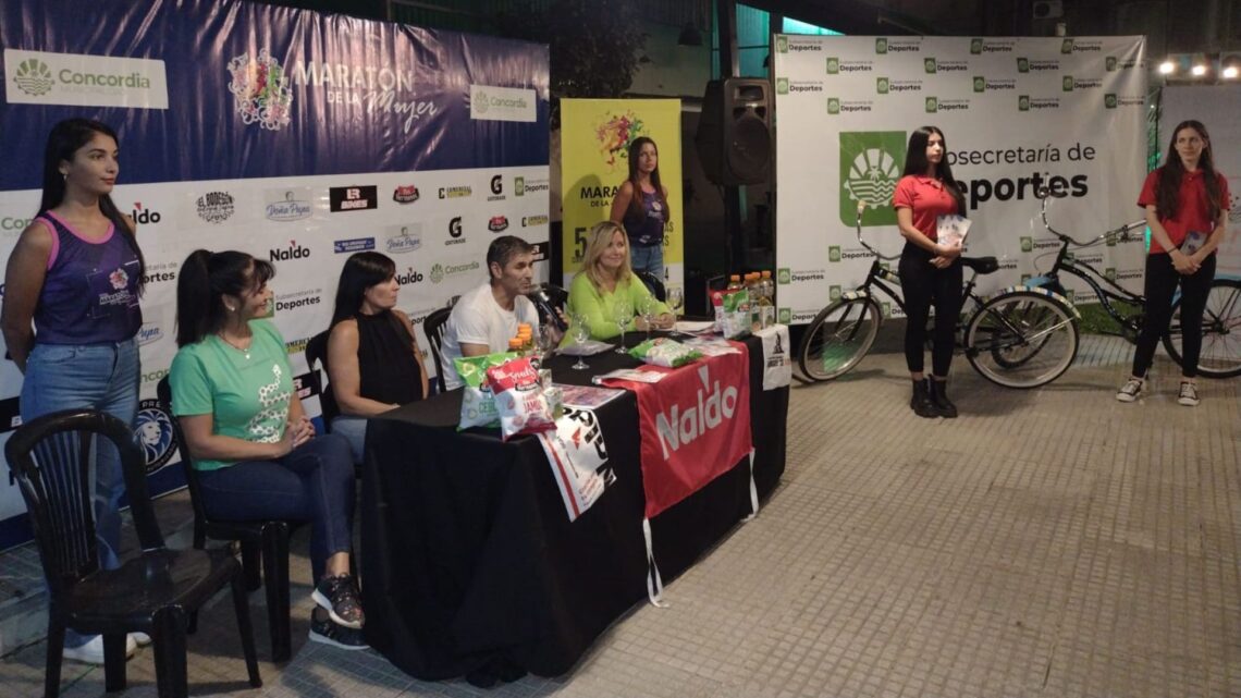 Se presentó la 14° edición de la maratón de la mujer