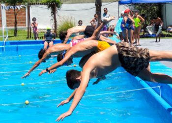 Inició Entrerrianada, el Programa de enseñanza de natación de la provincia