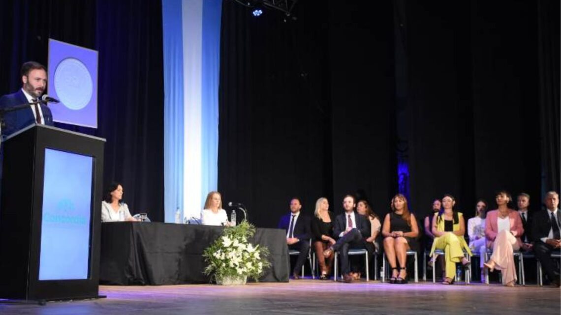 El intendente de concordia dejó inaugurado el período de sesiones ordinarias del concejo deliberante
