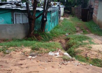 Familias afectadas por el temporal son asistidas por la municipalidad