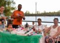 Se puso en marcha la feria “Paseo del Río” en la Costanera