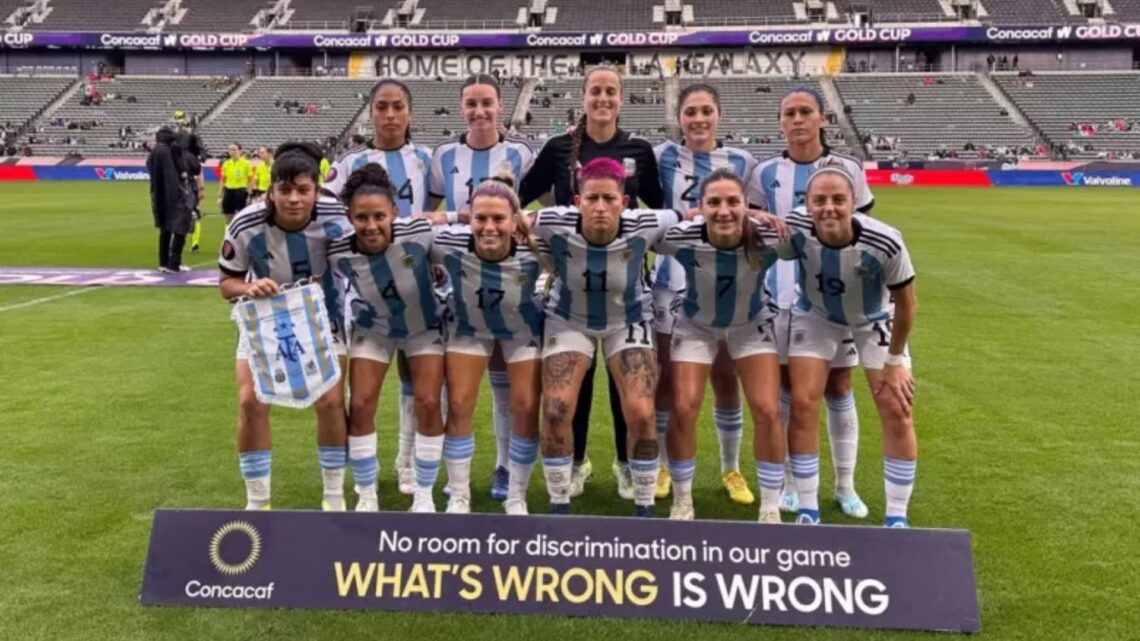 Argentina enfrentará a Brasil para los cuartos de final de la Copa de Oro femenina
