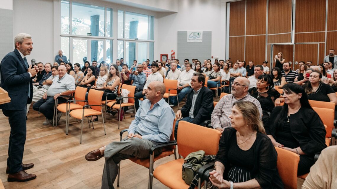 Frigerio: “Vamos a defender la caja de jubilaciones y el 82 por ciento móvil”