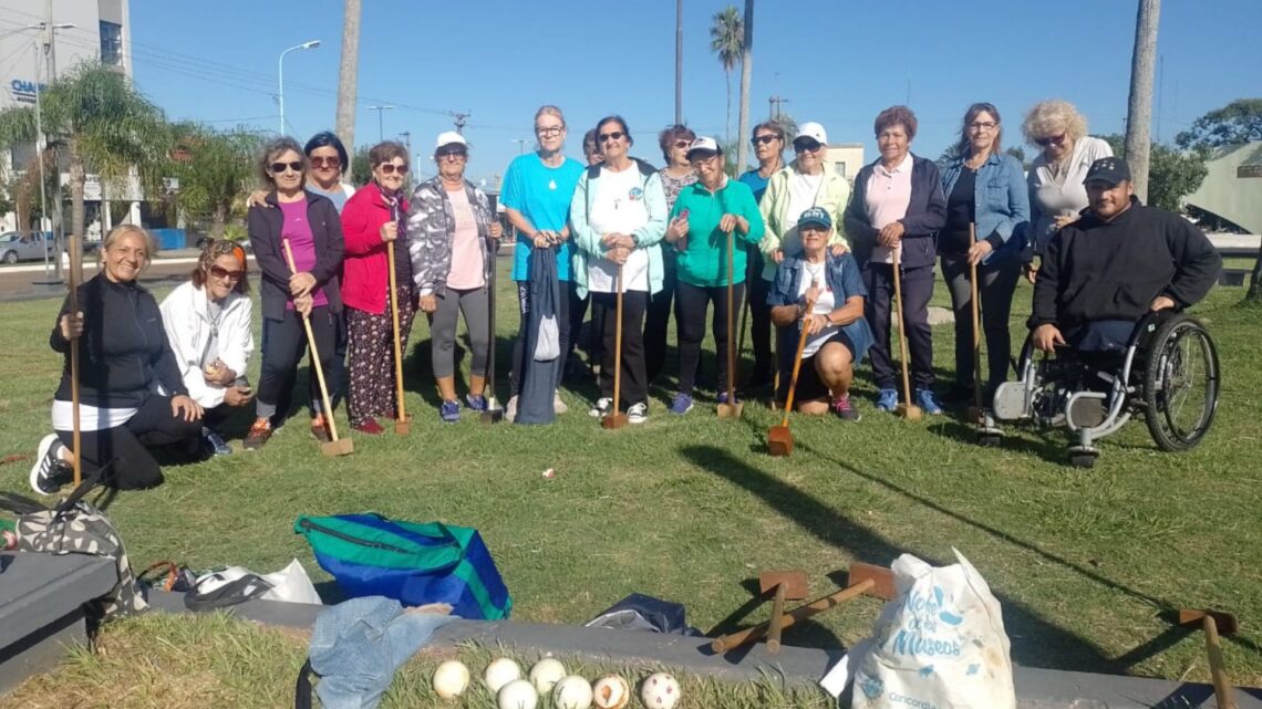 Clases gratuitas de golf croquet