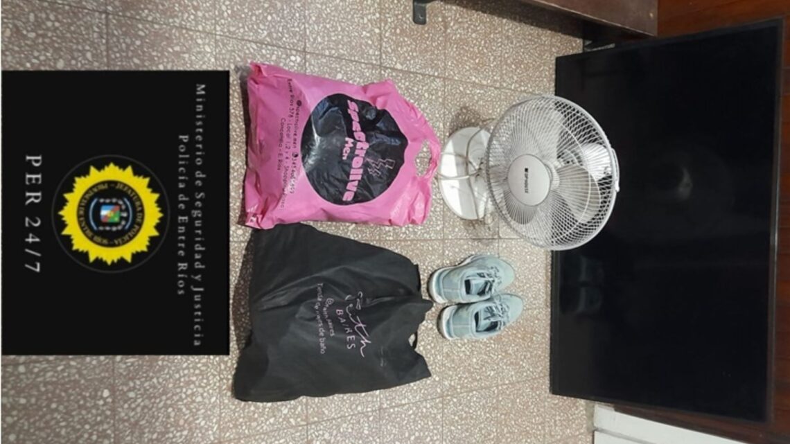 Tras un allanamiento recuperaron elementos que habían sido denunciados como robados