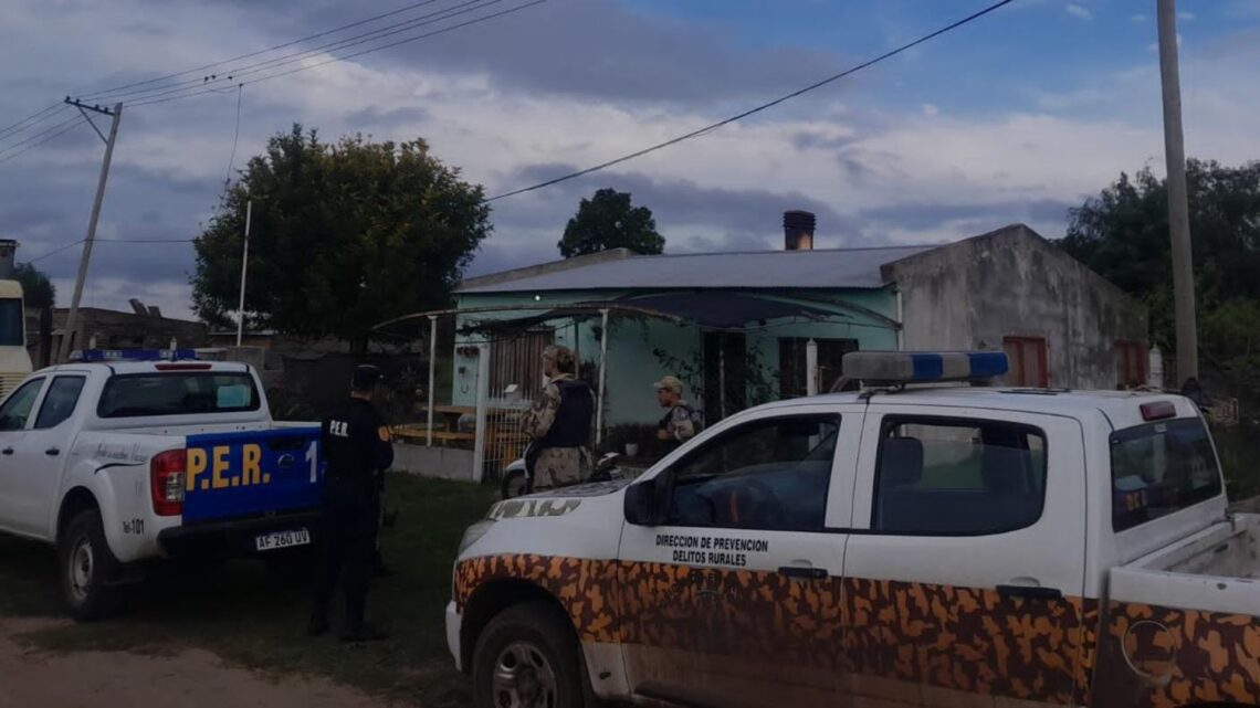 Cuatro allanamientos y requisas domiciliarias en Gualeguay – secuestraron carne vacuna y celulares para el esclarecimiento del hecho de abigeato